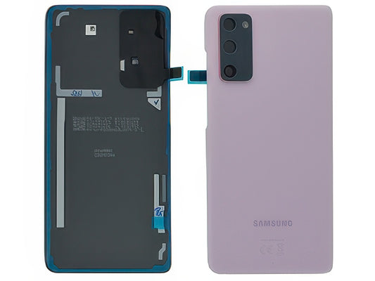 Cover Batteria + Vetrino Camera + Adesivi Cloud Lavender per Samsung SM-G780G Galaxy S20 FE