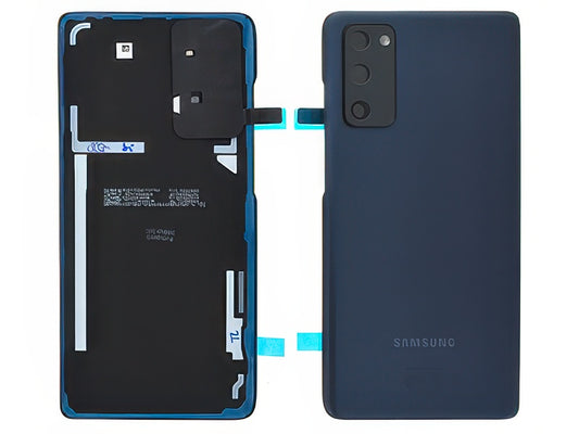 Cover Batteria + Vetrino Camera + Adesivi Cloud Navy per Samsung SM-G780G Galaxy S20 FE