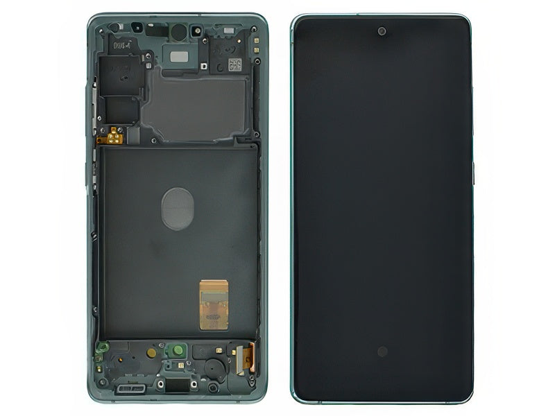 Lcd + Touchscreen + Frame + Tasti Laterali Cloud Mint per Samsung SM-G780G Galaxy S20 FE