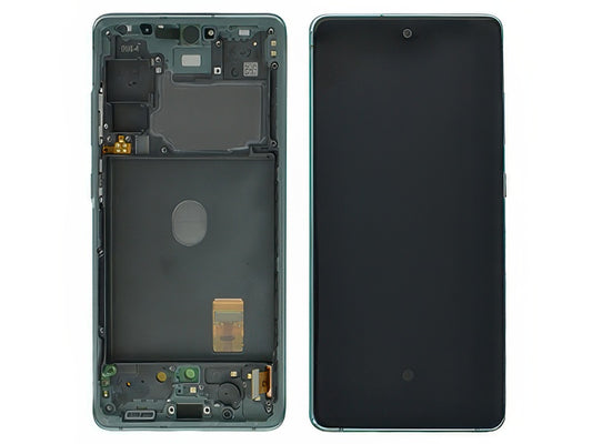 Lcd + Touchscreen + Frame + Tasti Laterali Cloud Mint per Samsung SM-G781 Galaxy S20 FE 5G