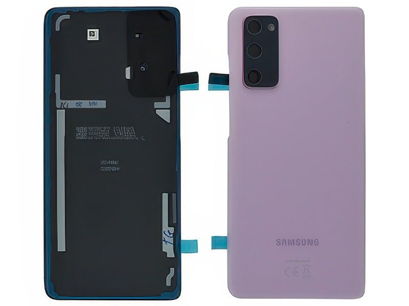 Cover Batteria + Vetrino Camera + Adesivi Cloud Lavender per Samsung SM-G781 Galaxy S20 FE 5G