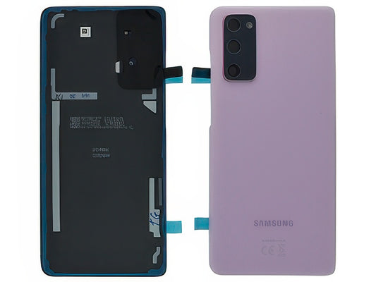 Cover Batteria + Vetrino Camera + Adesivi Cloud Lavender per Samsung SM-G781 Galaxy S20 FE 5G