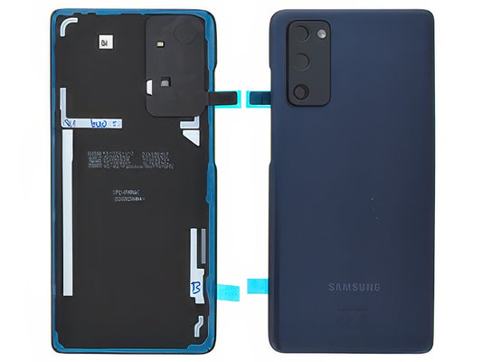 Cover Batteria + Vetrino Camera + Adesivi Cloud Navy per Samsung SM-G781 Galaxy S20 FE 5G