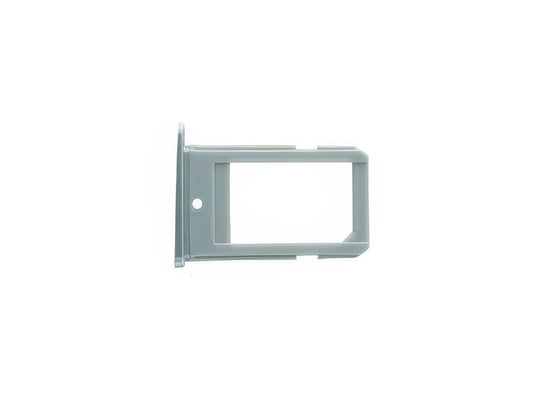 Sportello Sim card + Alloggio Argento per vers. Bianco e Verde per Samsung SM-G925 Galaxy S6 Edge