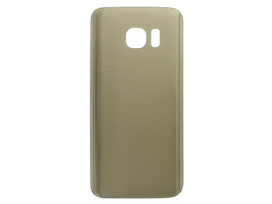 Cover Batteria + Vetrino Camera Oro senza logo per Samsung SM-G930 Galaxy S7
