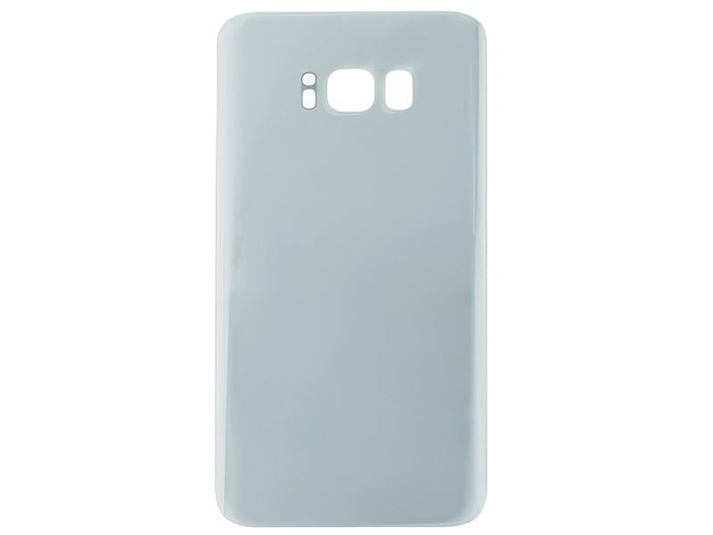 Cover Batteria No Vetrino Argento senza logo per Samsung SM-G955 Galaxy S8+