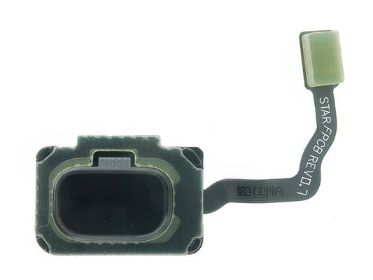 Flat Cable + Tasto Home Nero per Samsung SM-G960 Galaxy S9