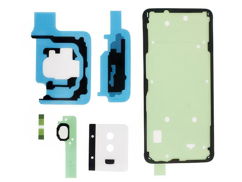 Adesivo Montaggio Cover + Vari Kit 6 pz per Samsung SM-G960 Galaxy S9