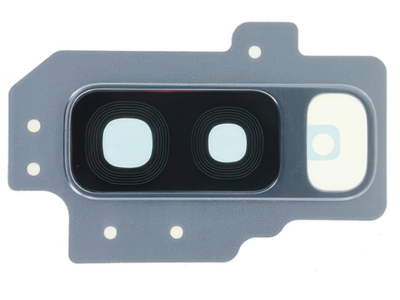 Cover camera + Vetrino + Adesivo Blu per Samsung SM-G965 Galaxy S9 +