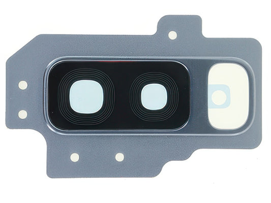 Cover camera + Vetrino + Adesivo Blu per Samsung SM-G965 Galaxy S9 +