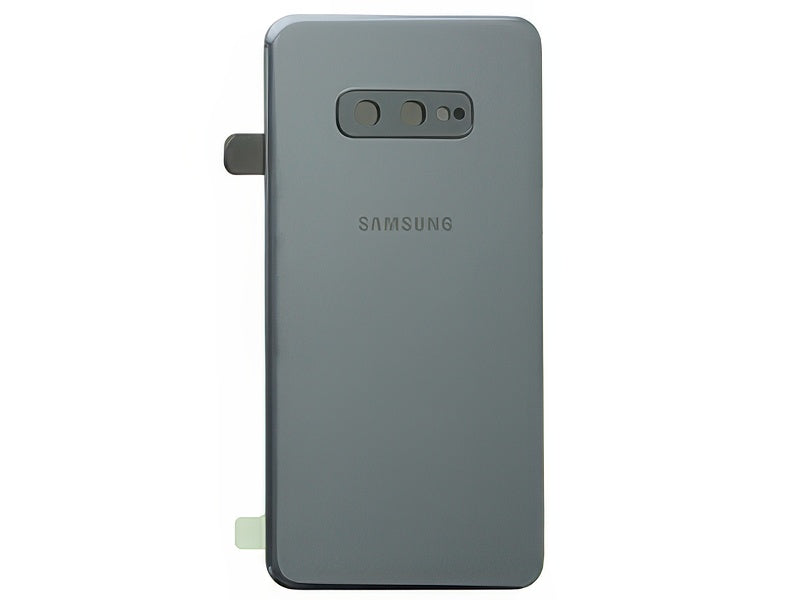 Cover Batteria in vetro + Vetrino Camera Prism Black per Samsung SM-G970 Galaxy S10e