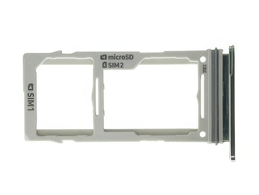 Sportello Dual Sim card/SD Card + Alloggio Verde per Samsung SM-G970 Galaxy S10e