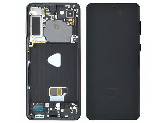 Display Lcd Soft Oled Phantom Black con Frame Qualità Eccelsa per Samsung SM-G996 Galaxy S21+ 5G