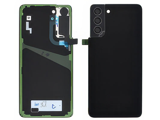 Cover Batteria + Vetrino Camera + Adesivi Phantom Black per Samsung SM-G996 Galaxy S21+ 5G
