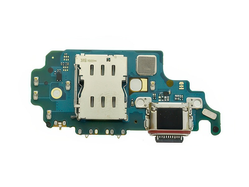 Sub Board + Plug In + Microfono + Lettore Sim per Samsung SM-G998 Galaxy S21 Ultra 5G
