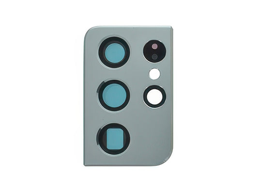 Cover Camera + Vetrino Phantom Silver per Samsung SM-G998 Galaxy S21 Ultra 5G