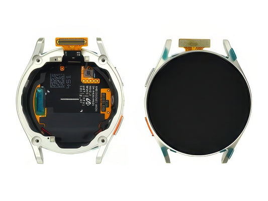 Lcd + Touch Screen + Tasti Funzione Completo Cream per Samsung SM-L305 Galaxy Watch7 LTE 40mm