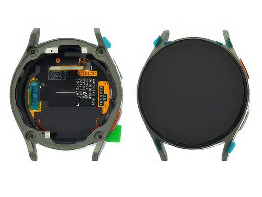 Lcd + Touch Screen + Tasti Funzione Completo Verde per Samsung SM-L305 Galaxy Watch7 LTE 40mm