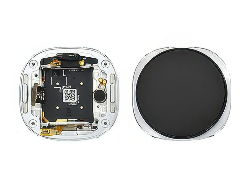 Lcd + Touch Screen + Tasti Funzione Completo Argento per Samsung SM-L320 Galaxy Watch8 (Bluetooth, 40 mm)