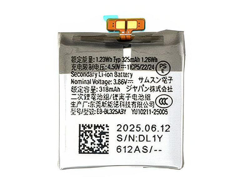 EB-BL325ABY Batteria 318mAh per Samsung SM-L320 Galaxy Watch8 (Bluetooth, 40 mm)