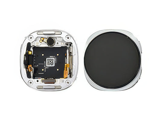 Lcd + Touch Screen + Tasti Funzione Completo Argento per Samsung SM-L325 Galaxy Watch8 (LTE, 40 mm)