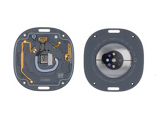 Guscio Posteriore Completo Argento per Samsung SM-L355 Galaxy Watch9 (LTE, 44 mm)