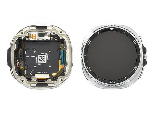 Lcd + Touch Screen + Tasti Funzione Completo Nero per Samsung SM-L500 Galaxy Watch8 Classic (Bluetooth, 46 mm)