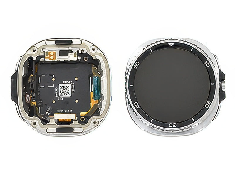Lcd + Touch Screen + Tasti Funzione Completo Nero per Samsung SM-L505 Galaxy Watch8 Classic (LTE, 46 mm)