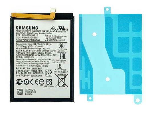 HQ-S71BK Batteria 5000 mAh + Adesivo per Samsung SM-M115 Galaxy M11