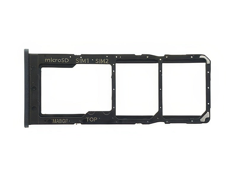 Sportello Dual Sim card/SD Card + Alloggio Nero per Samsung SM-M127 Galaxy M12