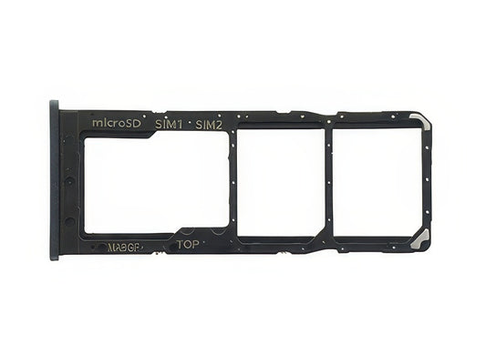 Sportello Dual Sim card/SD Card + Alloggio Nero per Samsung SM-M127 Galaxy M12