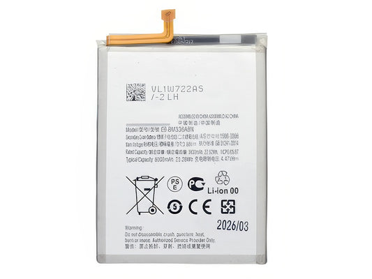 Batteria Litio 6000 mAh slim per Samsung SM-M135 Galaxy M13