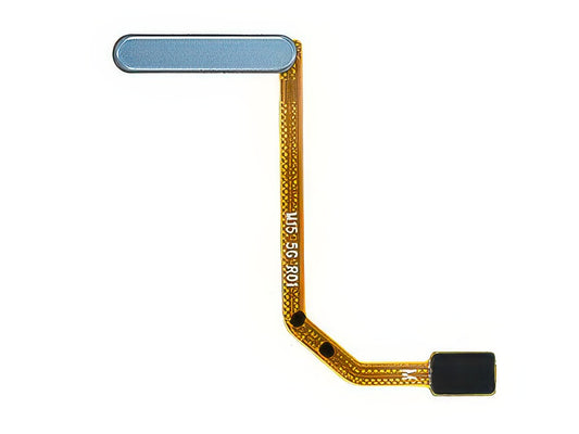 Flat cable + Lettore Impronta Azzurro per Samsung SM-M156 Galaxy M15 5G