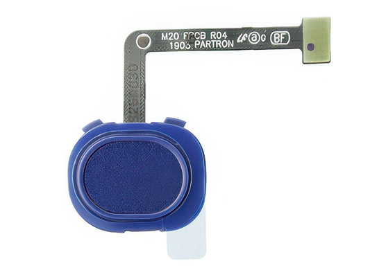 Flat cable + Lettore Impronta Blu per Samsung SM-M205 Galaxy M20