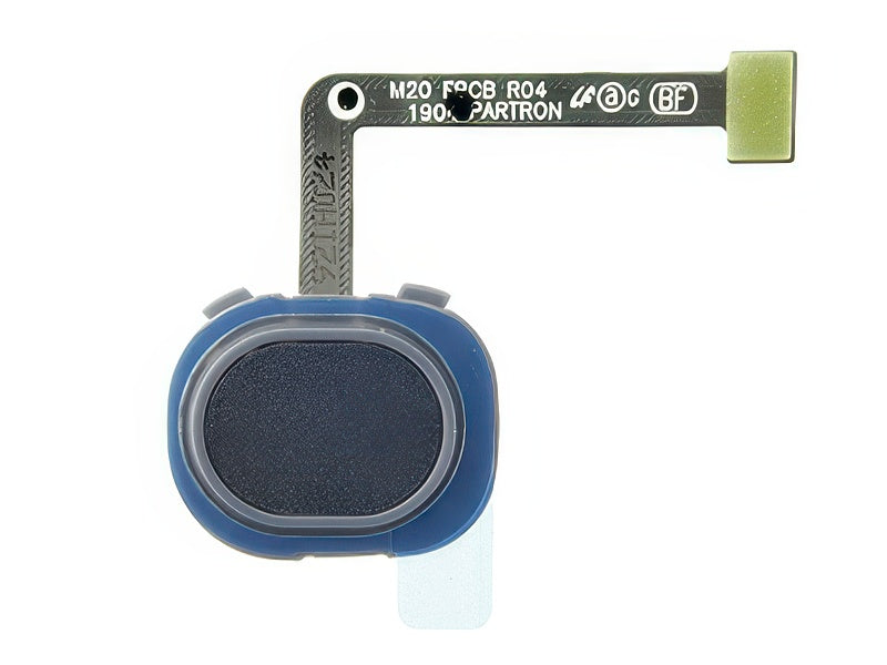 Flat cable + Lettore Impronta Nero per Samsung SM-M205 Galaxy M20