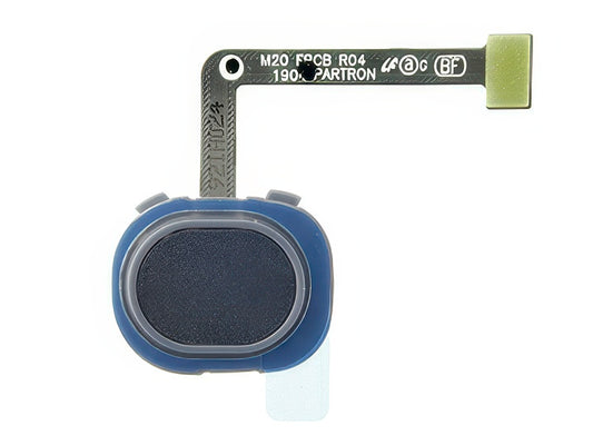 Flat cable + Lettore Impronta Nero per Samsung SM-M205 Galaxy M20