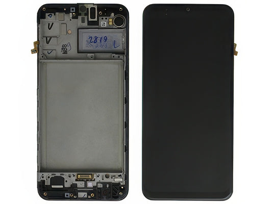 Display Lcd Soft Oled Nero con Frame Qualità Eccelsa per Samsung SM-M315 Galaxy M31