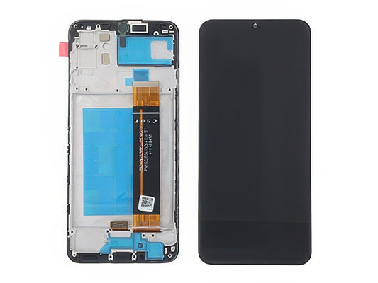 Display Lcd Rigenerato Nero con Frame Qualità Premium per Samsung SM-M236 Galaxy M23 5G - versione Samsung SM-M336 Galaxy M33 5G