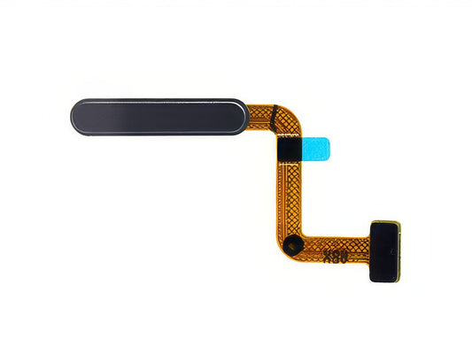 Flat cable + Tasto Power/Lettore Impronta Blu per Samsung SM-M317 Galaxy M31s