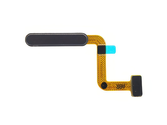 Flat cable + Tasto Power/Lettore Impronta Nero per Samsung SM-M317 Galaxy M31s