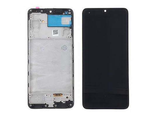 Display Lcd Soft Oled Nero con Frame Qualità Eccelsa per Samsung SM-M325 Galaxy M32