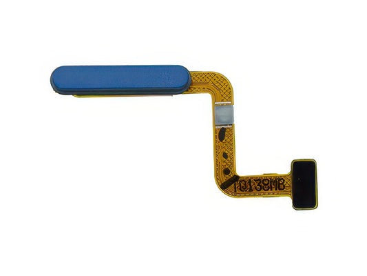 Flat cable + Lettore Impronta Azzurro per Samsung SM-M526 Galaxy M52 5G