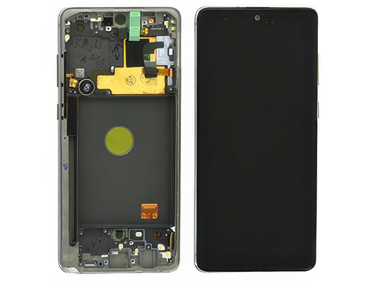 Lcd + Touchscreen + Altoparlante + Tasti Laterali + Vibrazione Aura Glow per Samsung SM-N770 Galaxy Note 10 Lite