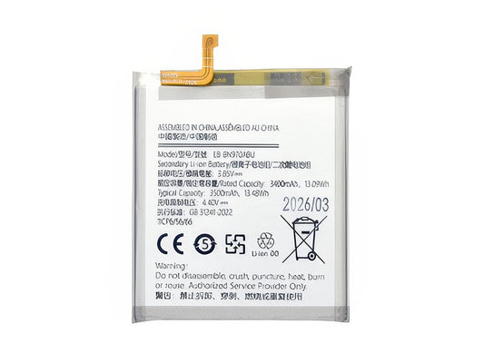 Batteria Litio 3500 mAh slim per Samsung SM-N970 Galaxy Note 10
