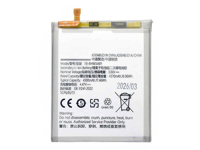 Batteria Litio 4500 mAh slim per Samsung SM-N986 Galaxy Note 20 Ultra 5G