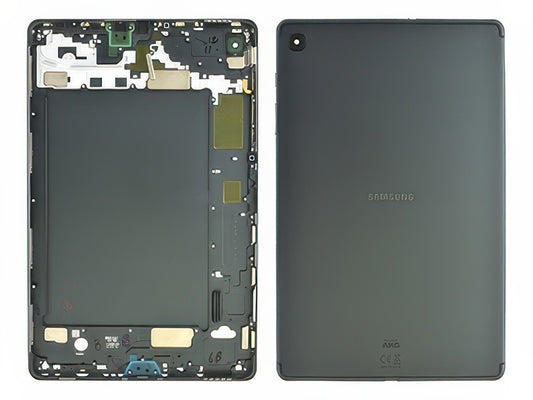 Guscio Batteria + Vetrino Camera + Tasti Laterali Grigio per Samsung SM-P615 Galaxy TAB S6 Lite 10.4'' LTE