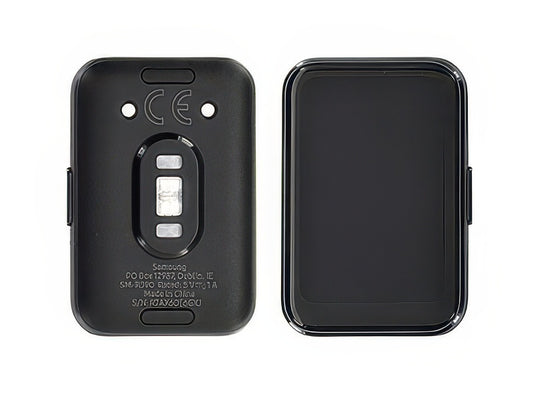 Lcd + Touch Screen + Tasti Funzione Completo Grigio per Samsung SM-R390 Galaxy Fit3