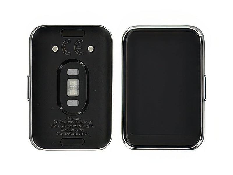 Lcd + Touch Screen + Tasti Funzione Completo Argento per Samsung SM-R390 Galaxy Fit3