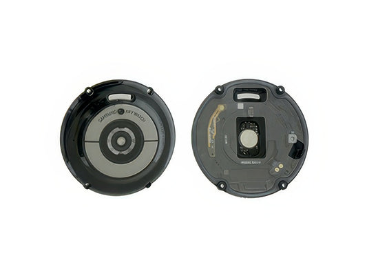 Rear Cover + Sensore + Antenna Completo Nero vers. Alluminium per Samsung SM-R820 Galaxy Watch Active2 44mm