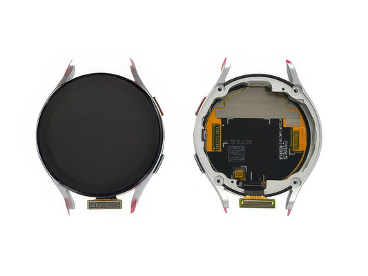 Lcd + Touch Screen + Tasti Funzione Completo Argento per Samsung SM-R910 Galaxy Watch5 Bluetooth 44mm